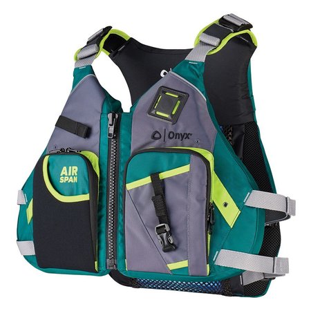 ONYX OUTDOOR Onyx Airspan Angler Life Jacket - XL/2X - Green 123200-400-060-23